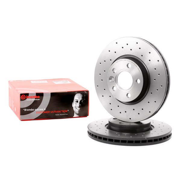 Тормоз дисковый передний Brembo 09A4271X цена, от 57.95 USD