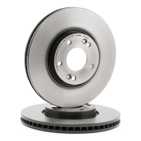 Передние тормозные диски 09A53221 Brembo