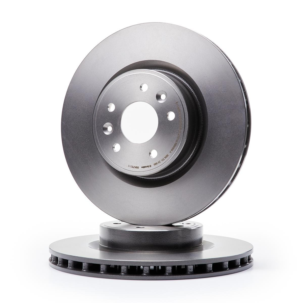 Купить 09A75211 Brembo Ротор тормозной