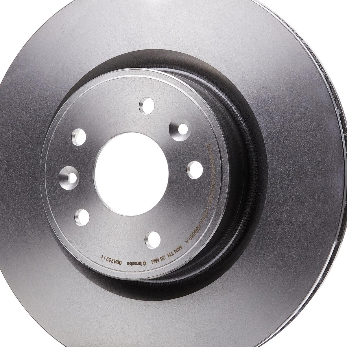 Купить 09A75211 Brembo Ротор тормозной