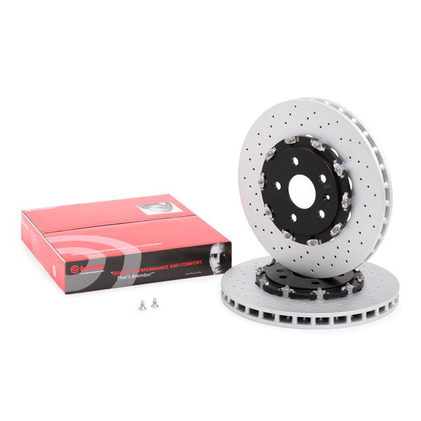 Передние тормозные диски 09A80433 Brembo