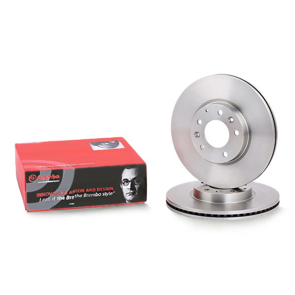 09B27210 Brembo Диск тормозной передний