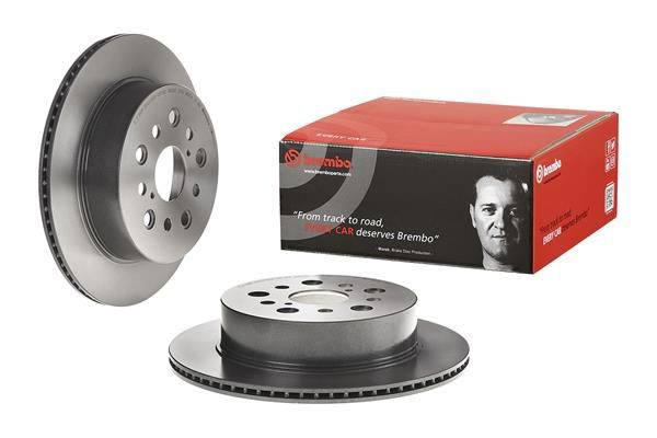 Купить 09B45311 Brembo Диск тормозной задний
