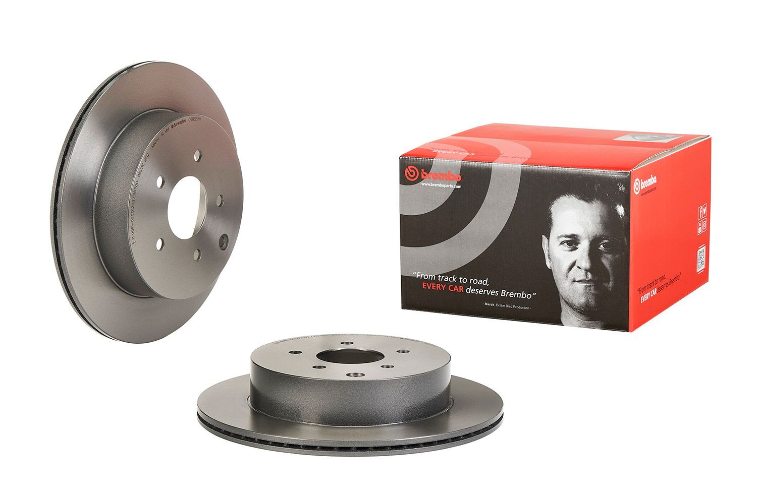 09B53111 Brembo Дисковый тормоз
