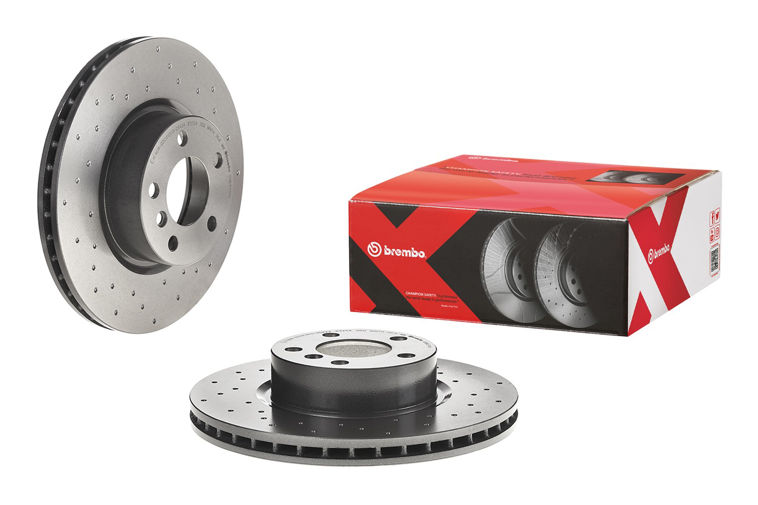 Тормоз дисковый передний Brembo 09B5701X цена, от 103.06 USD