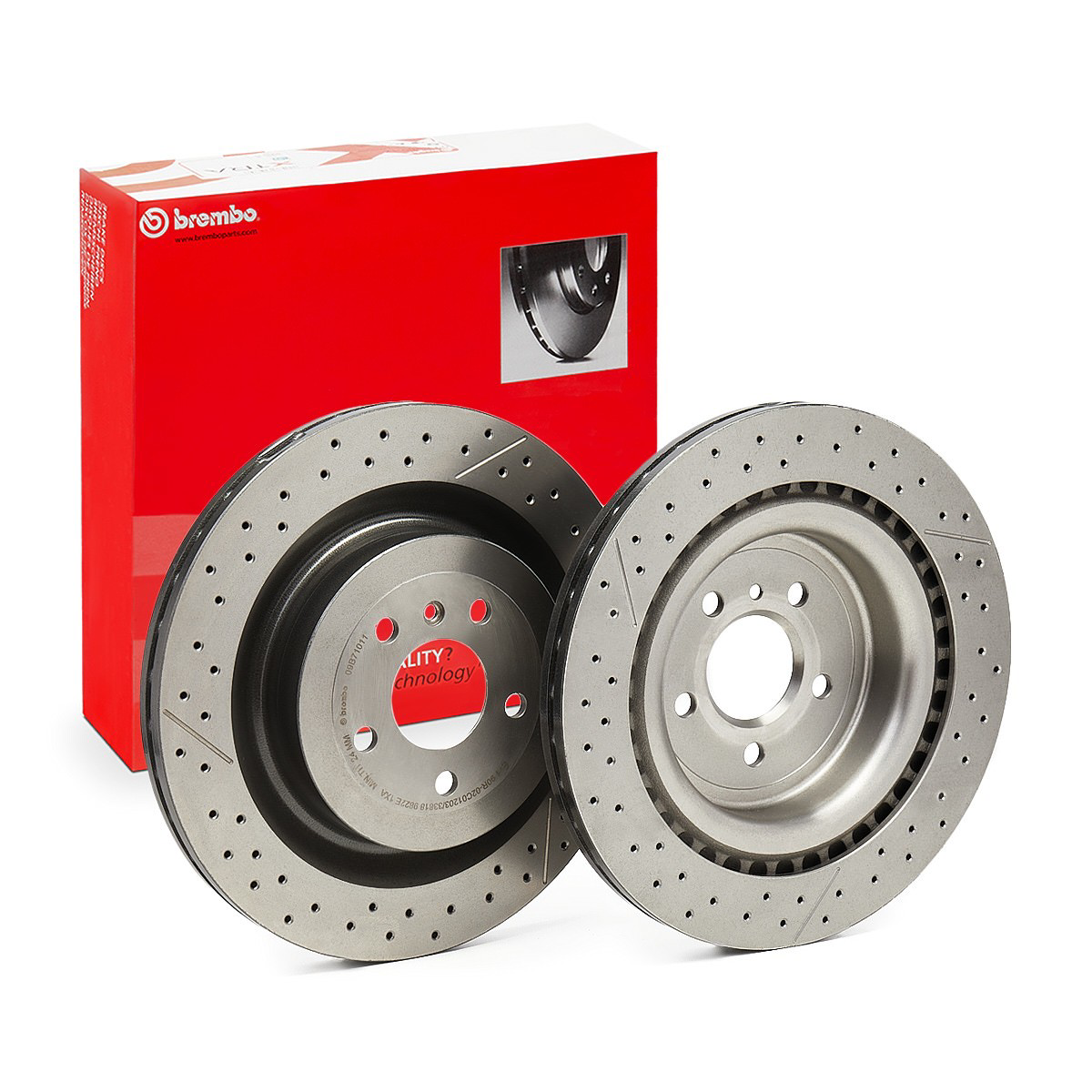 Купить 09B71011 Brembo Диск тормозной задний