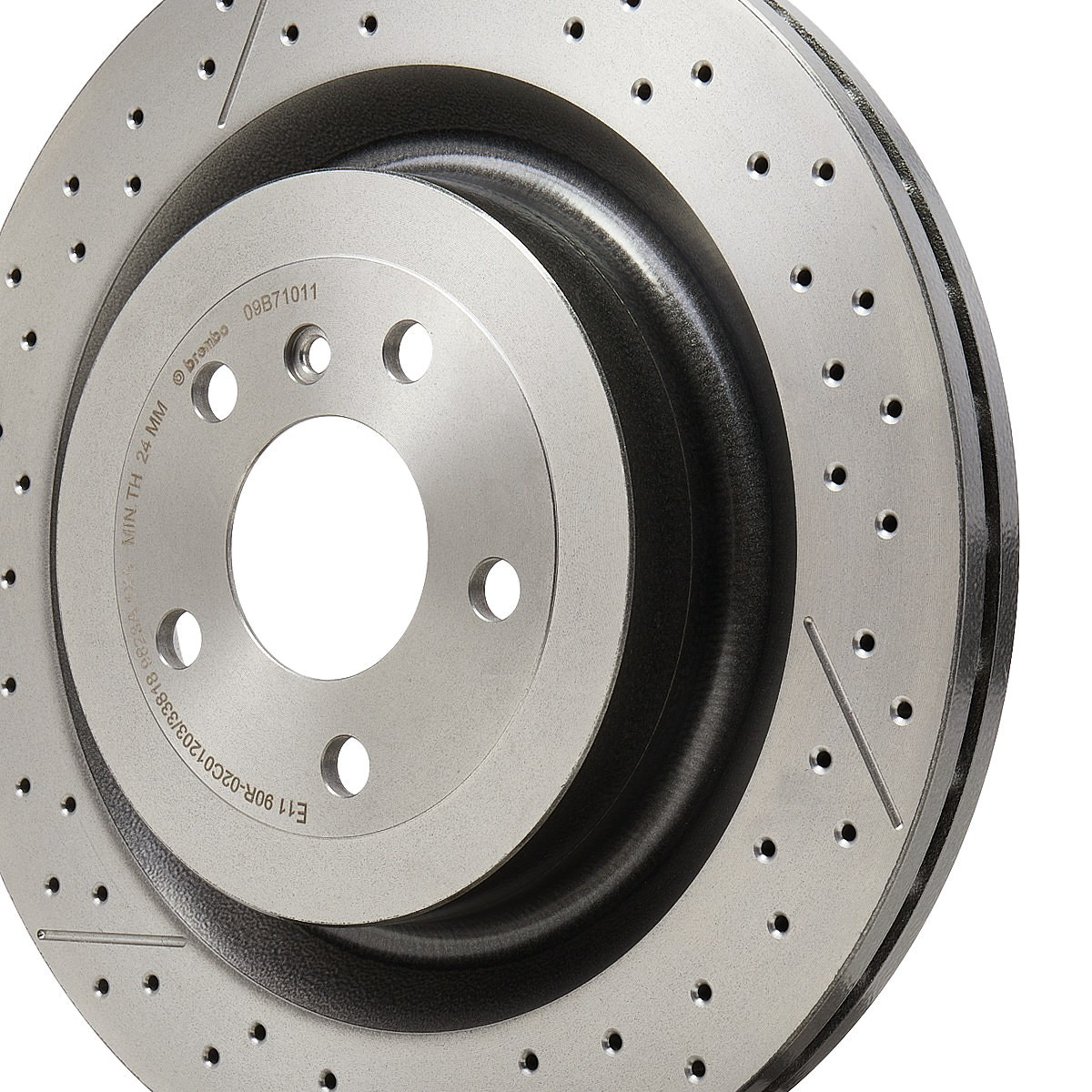 09B71011 Brembo Дисковый тормоз