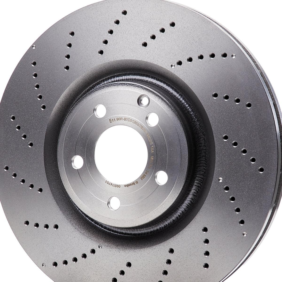 Купить 09B74751 Brembo Ротор тормозной