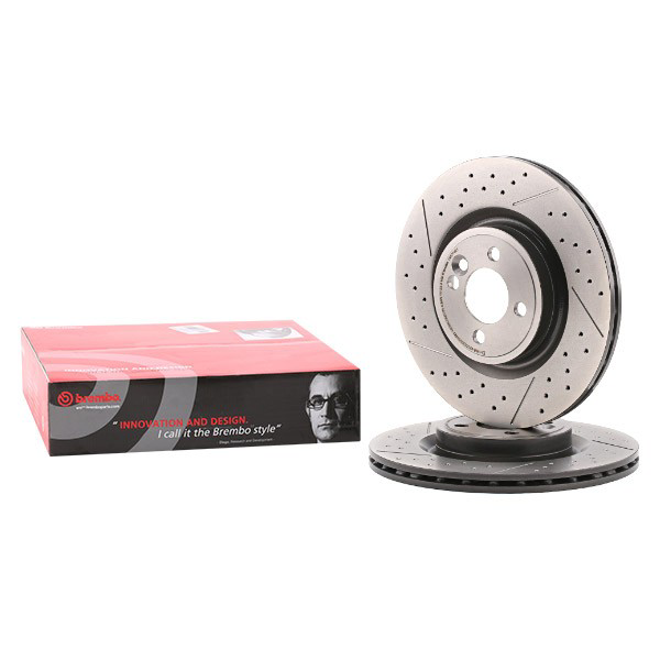 Передние тормозные диски 09B75421 Brembo