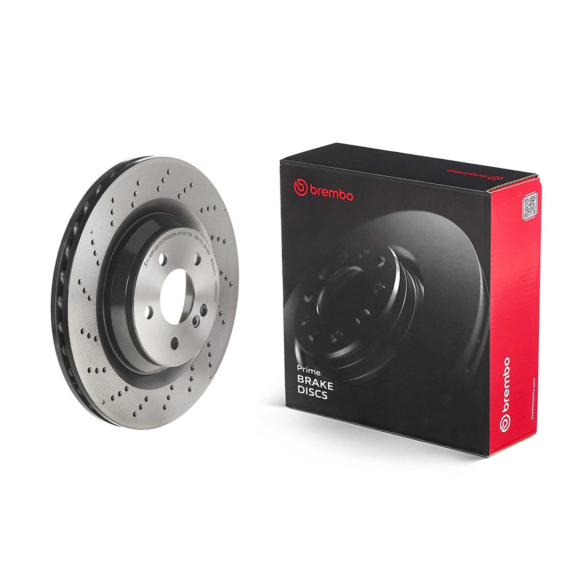 Задний тормозной диск Brembo 09B84241 цена, от 71.54 USD
