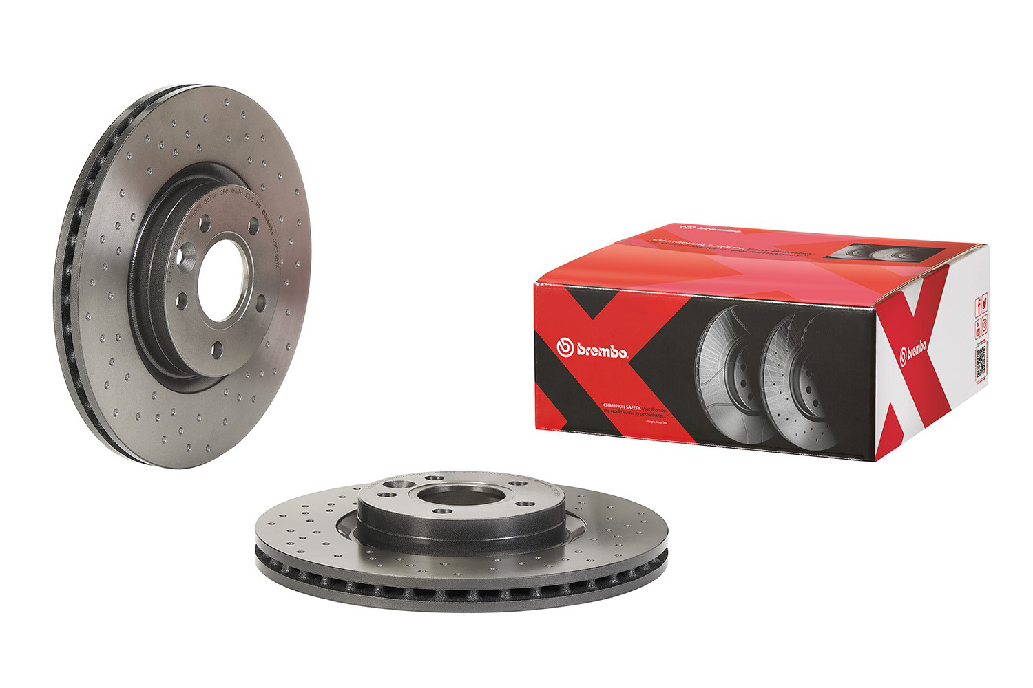 Передние тормозные диски 09C1381X Brembo
