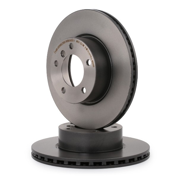 Передние тормозные диски 09C64911 Brembo