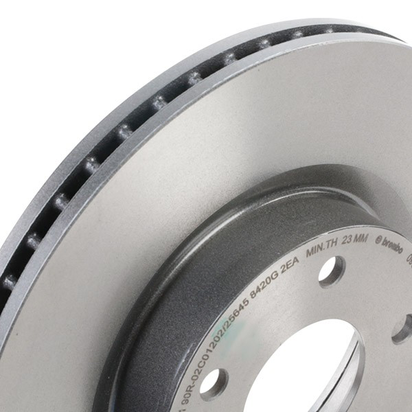 09C65211 Brembo Диск тормозной передний