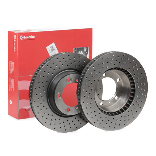 Передние тормозные диски 09C87711 Brembo
