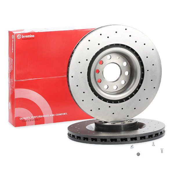 Тормоз дисковый передний Brembo 09C8921X цена, от 87.40 USD