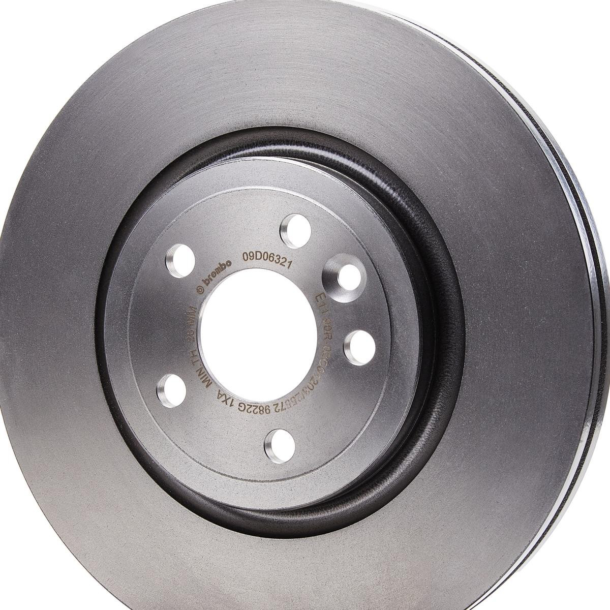 Купить 09D06321 Brembo Ротор тормозной