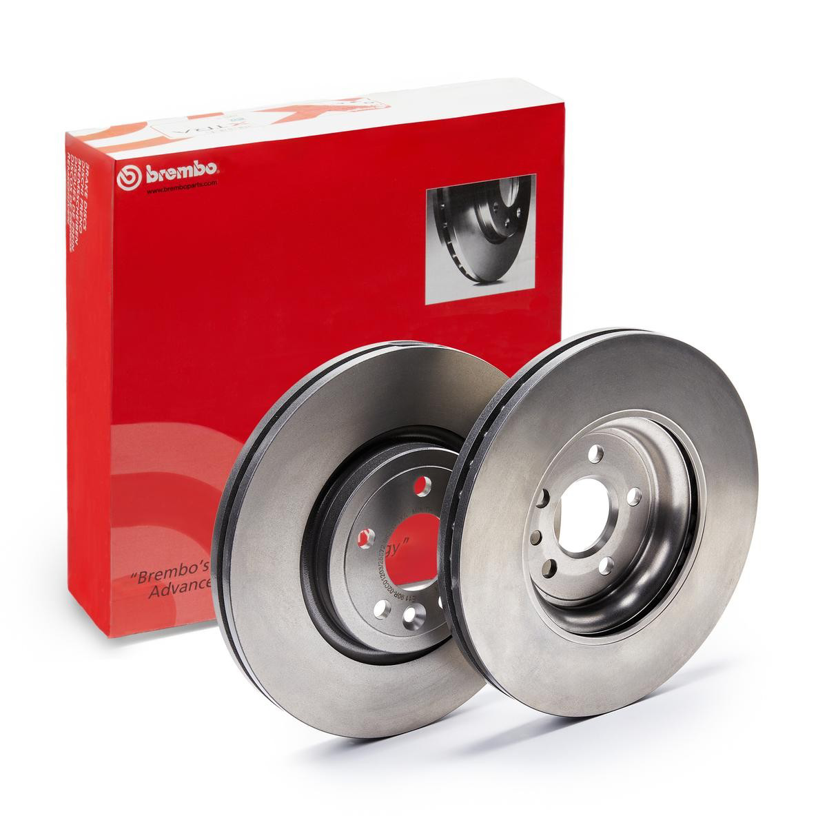 Передние тормозные диски 09D06321 Brembo