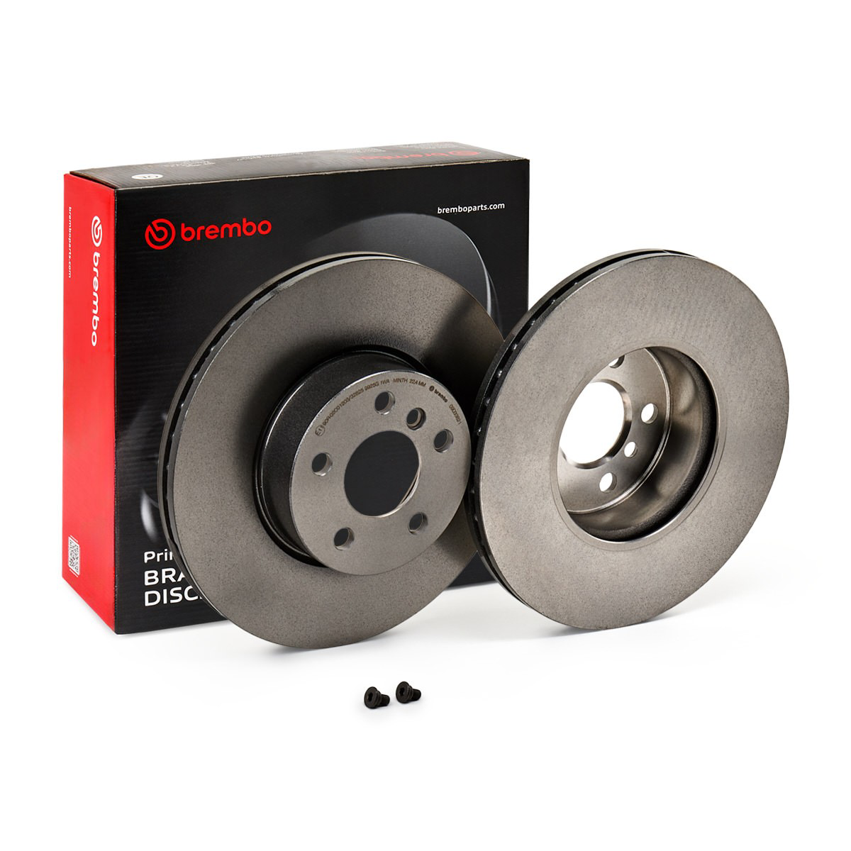 Передние тормозные диски 09D33821 Brembo