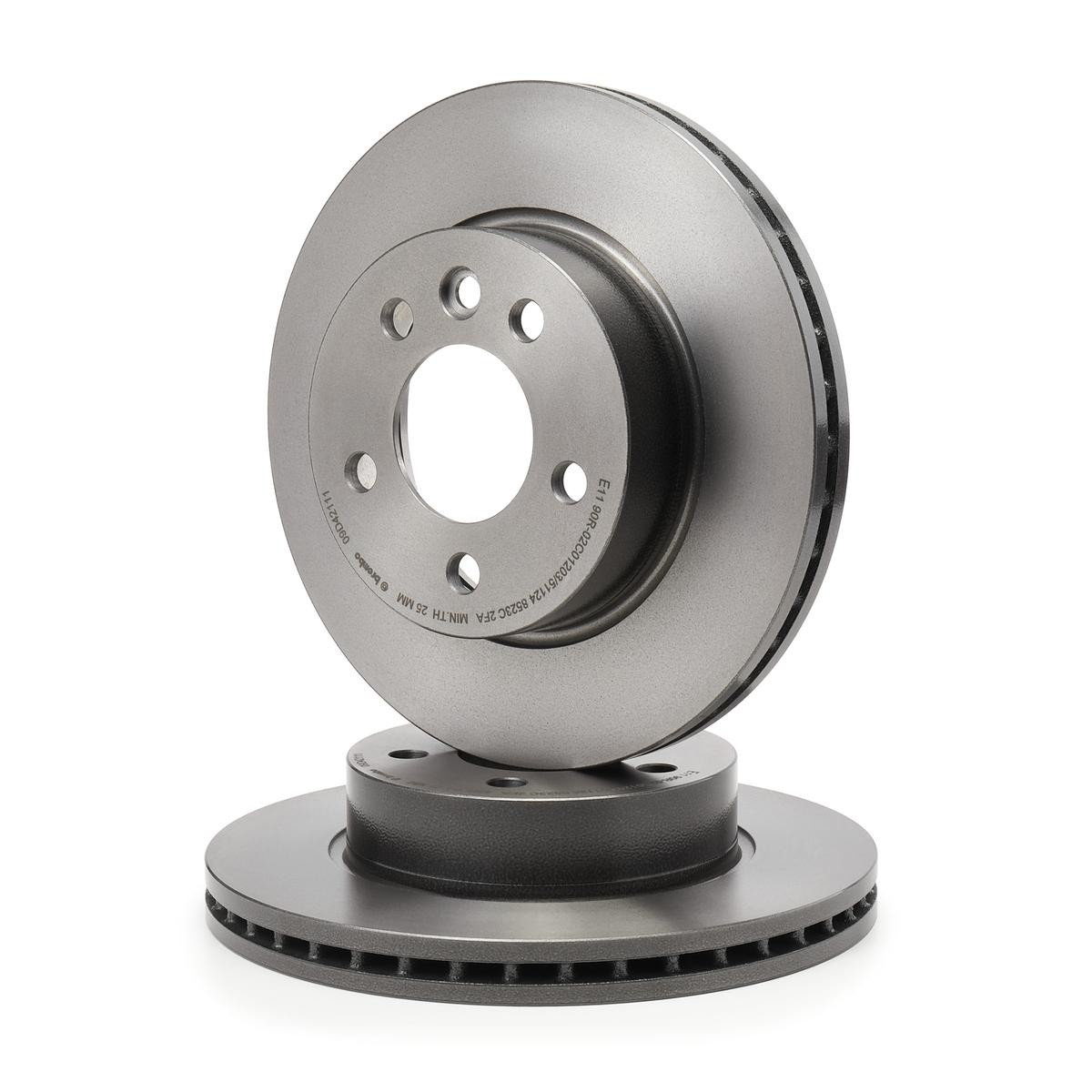 Передний тормозной диск Brembo 09D42111