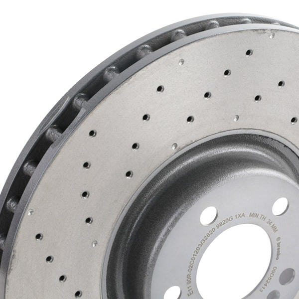 Купить 09D52413 Brembo Ротор тормозной