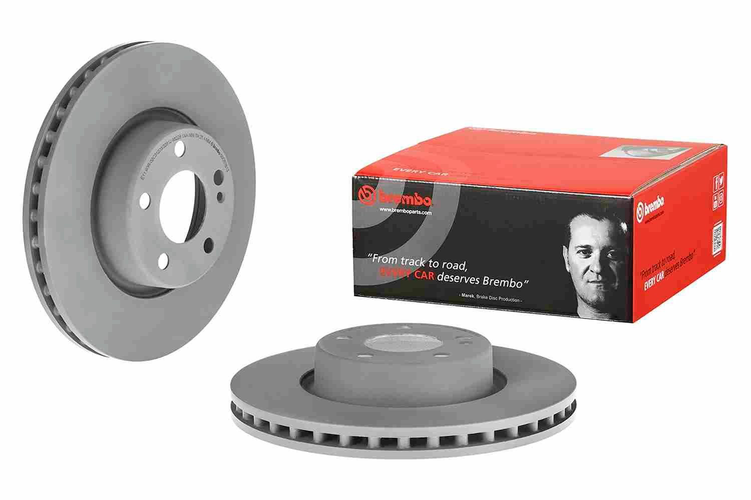 09D52613 Brembo Диск тормозной передний