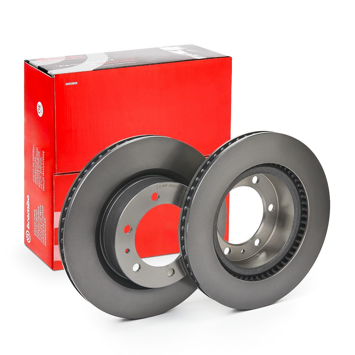 Передние тормозные диски 09D61711 Brembo