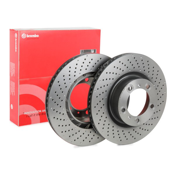 Передние тормозные диски 09D93111 Brembo