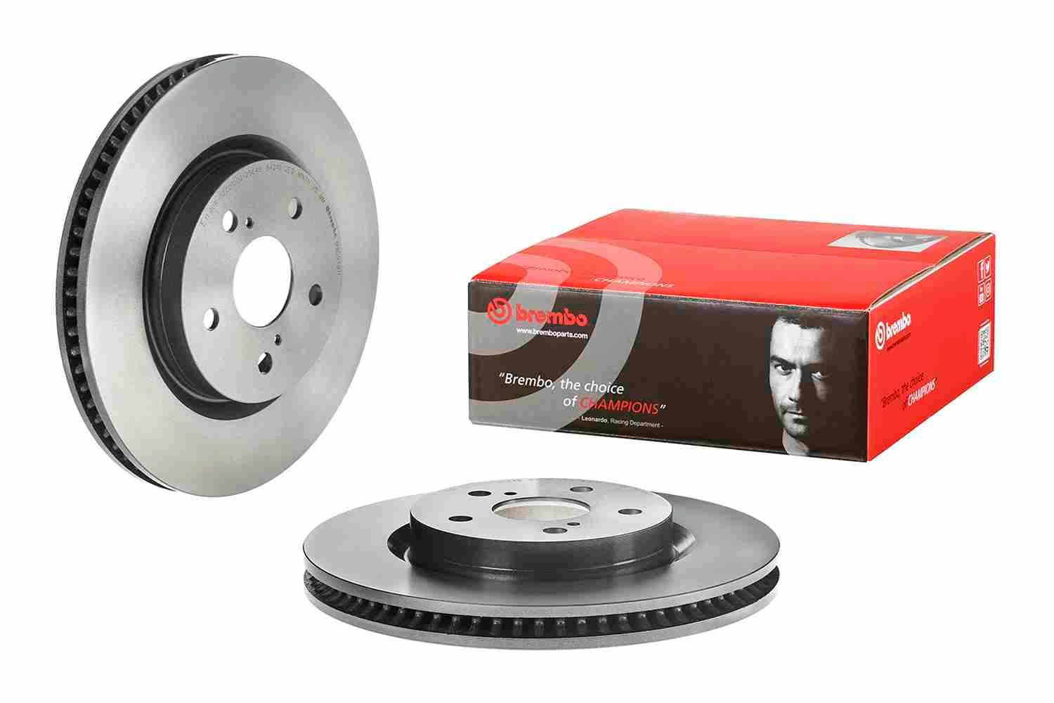 Передний тормозной диск Brembo 09D97911