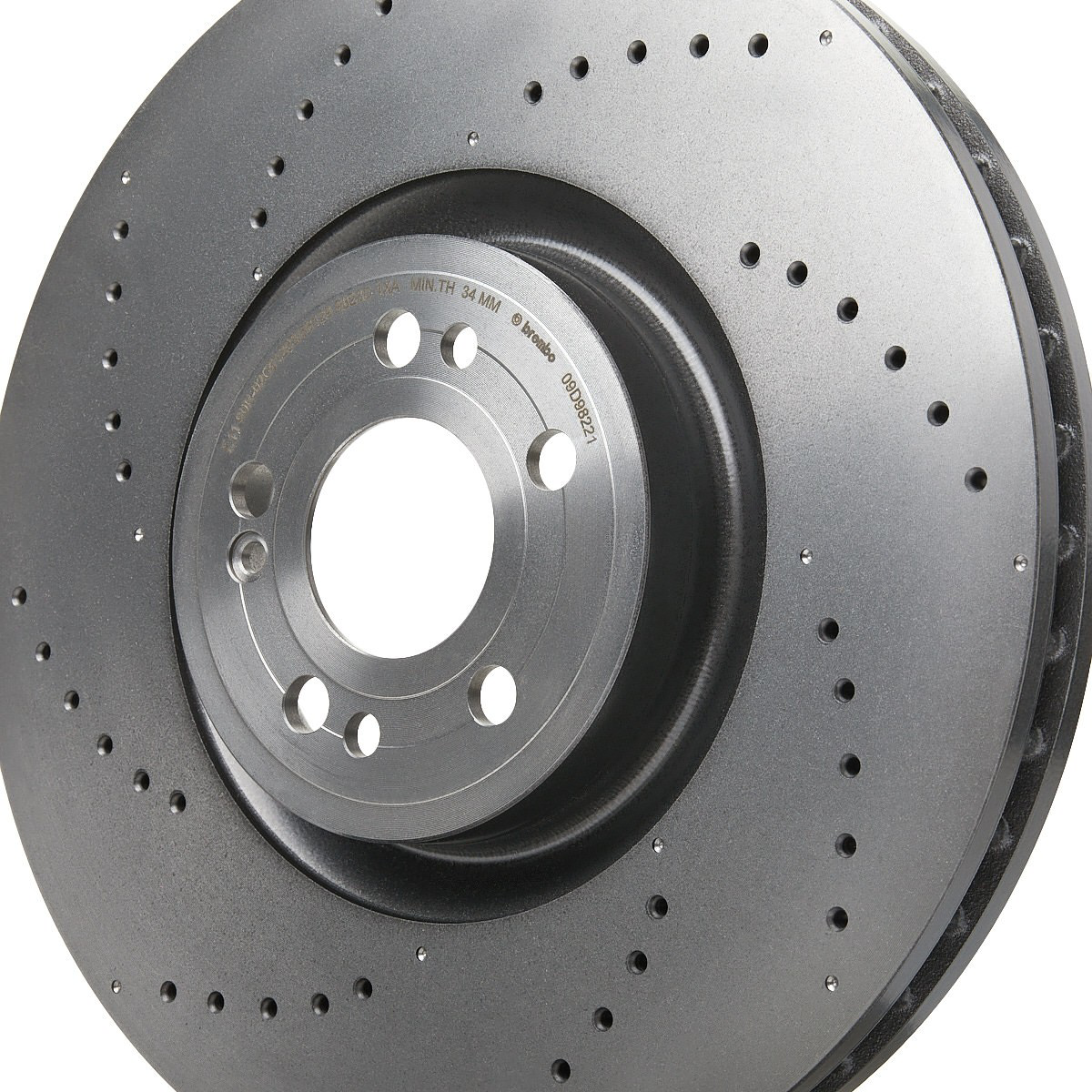 09D98221 Brembo Диск тормозной передний