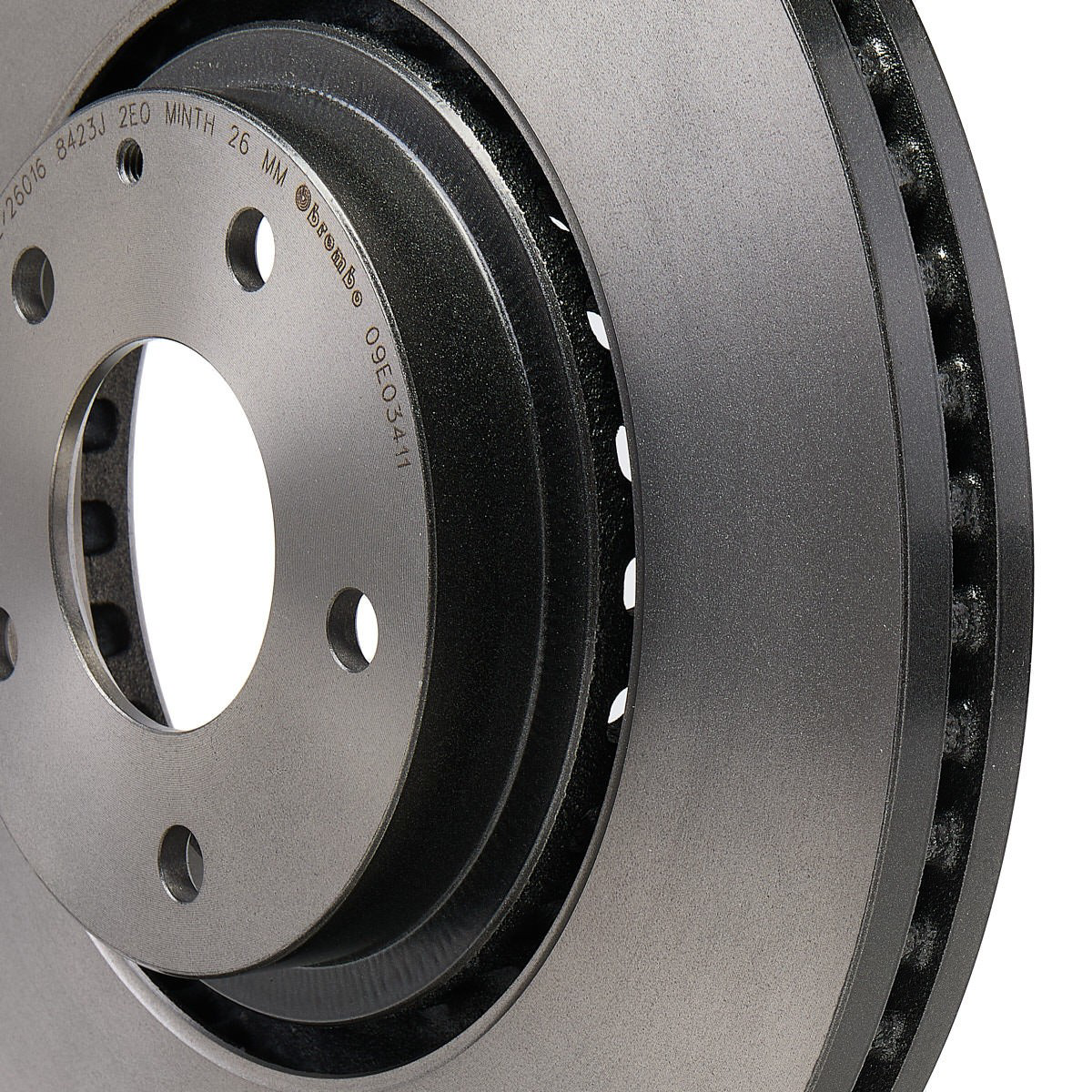 Передние тормозные диски 09E03411 Brembo