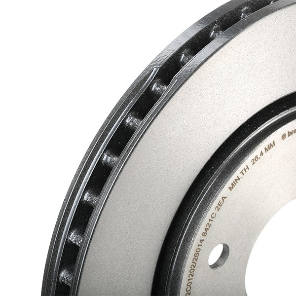 Передние тормозные диски 09N12411 Brembo