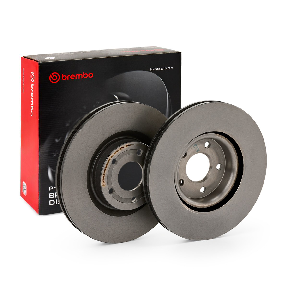 Передние тормозные диски 09N37811 Brembo