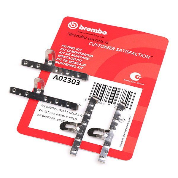 A02303 Brembo Ремкомплект торм. колодок