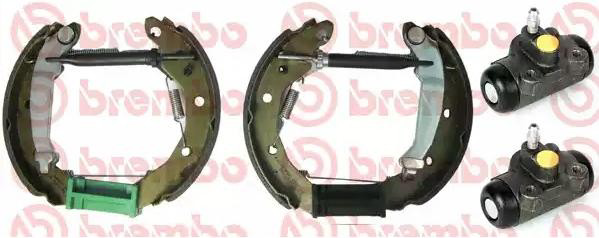 K15001 Brembo Барабанные тормозные колодки