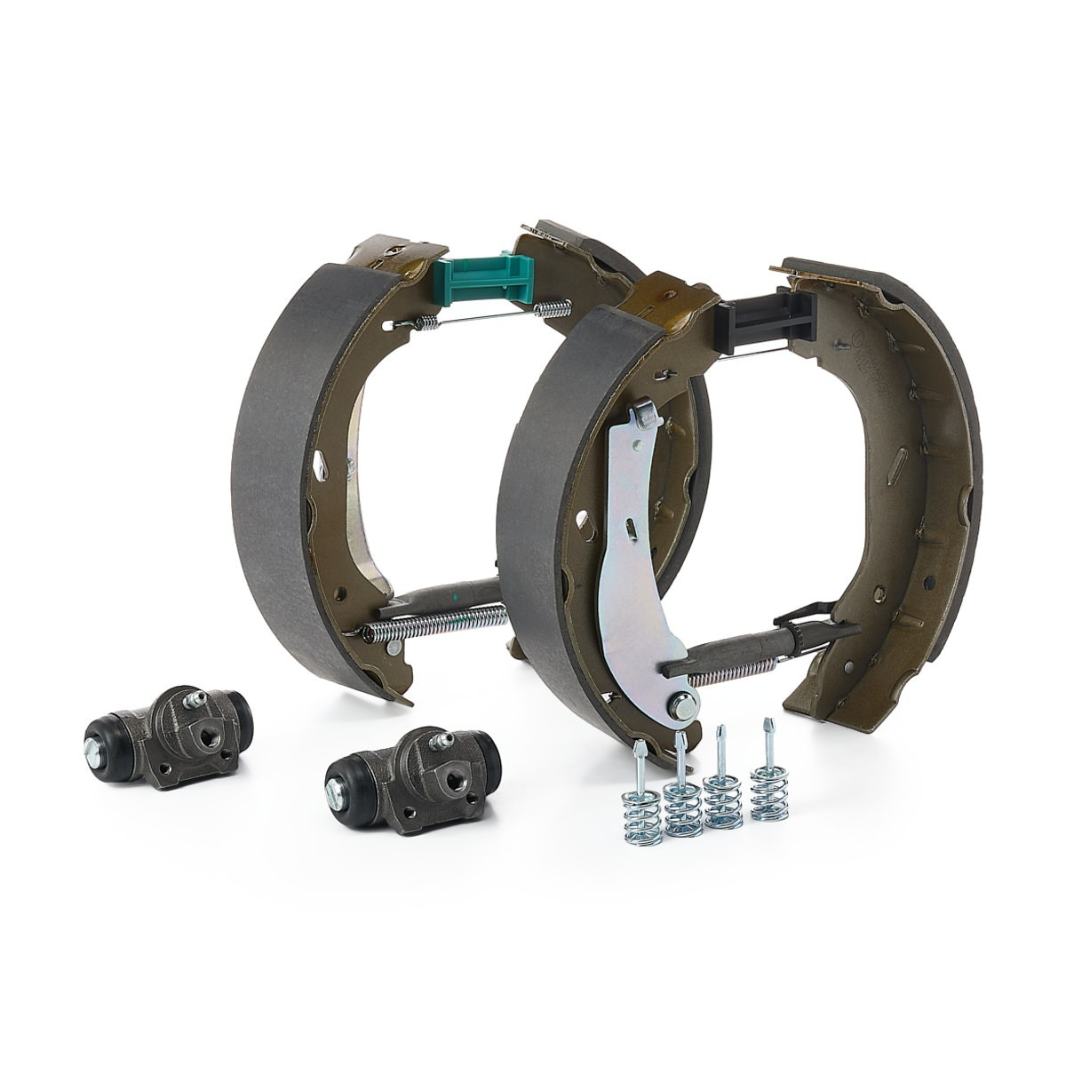 Колодки тормозные задние барабанные, в сборе с цилиндрами, комплект Brembo K56017