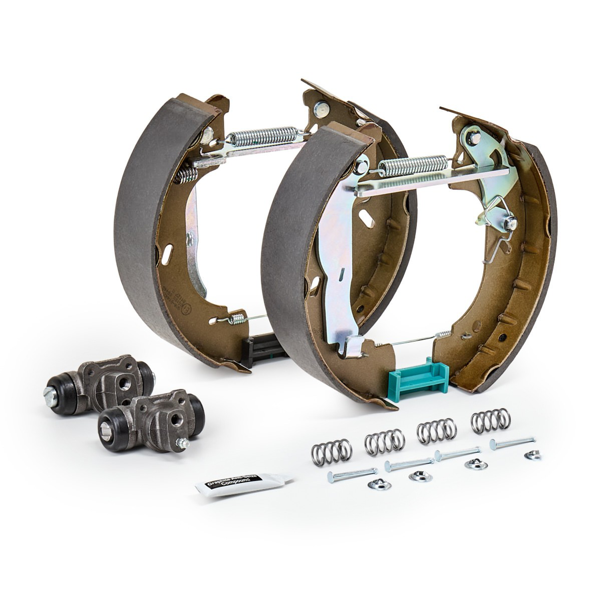 Колодки тормозные задние барабанные, в сборе с цилиндрами, комплект Brembo K68069 цена, от 51.33 USD