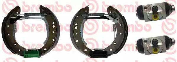 K68073 Brembo Барабанные тормозные колодки
