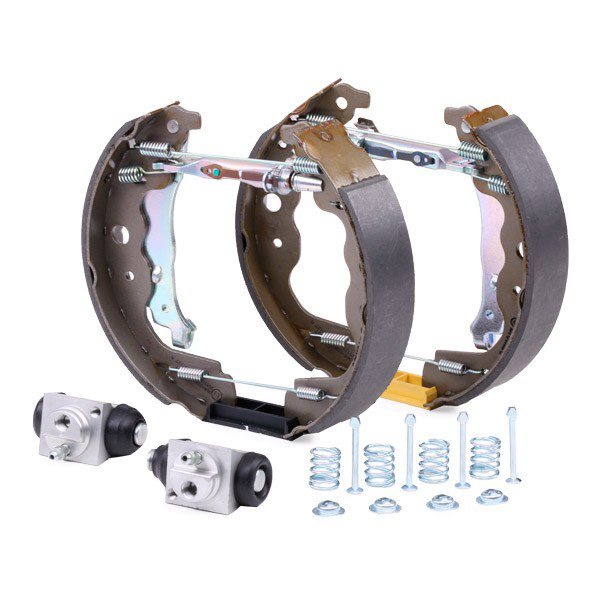 Купить K68077 Brembo Колодки тормозные задние барабанные, в сборе с цилиндрами, комплект