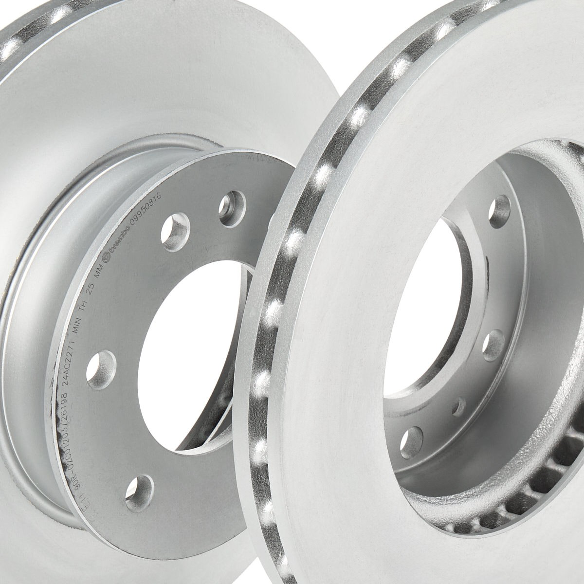 Передние тормозные диски KT10025 Brembo