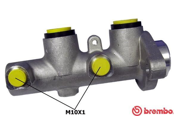 M15002 Brembo Цилиндр тормозной, главный