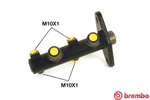 M24011 Brembo Цилиндр тормозной, главный