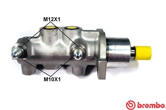 M24037 Brembo Цилиндр тормозной, главный