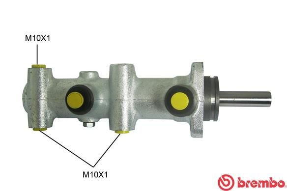 M61001 Brembo Цилиндр тормозной, главный