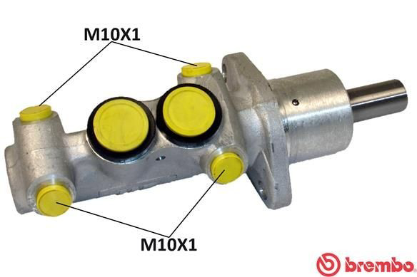 M68001 Brembo Цилиндр тормозной, главный