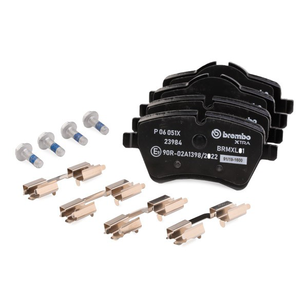 P06051X Brembo Колодки передние