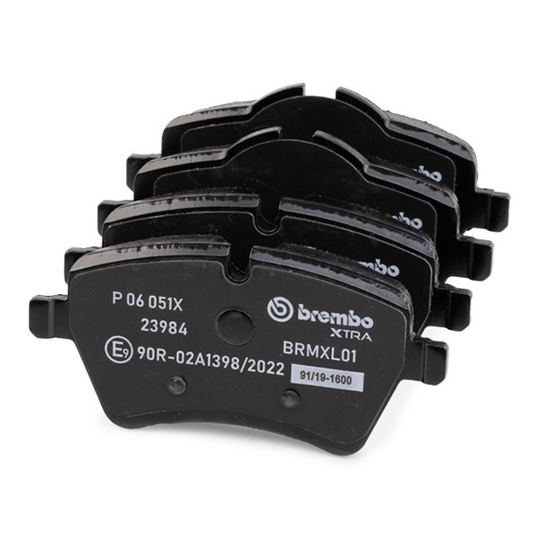 Купить P06051X Brembo Колодки тормозные