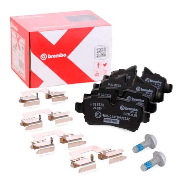 Колодки дисковые  Brembo P06052X цена, от 32.12 USD