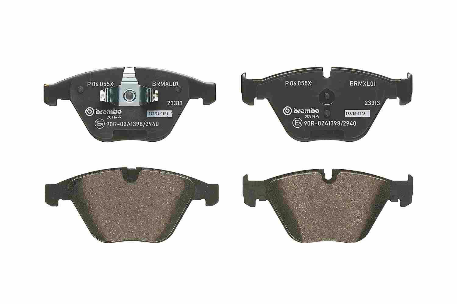 Колодки Brembo P06055X цена, от 102.73 USD