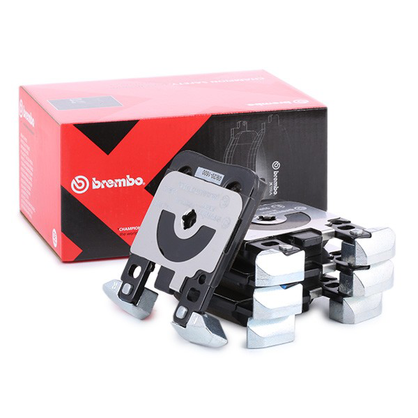 Купить P06087X Brembo Колодки тормозные задние, дисковые