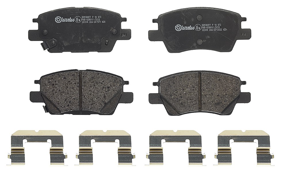 Передние тормозные колодки P10073 Brembo